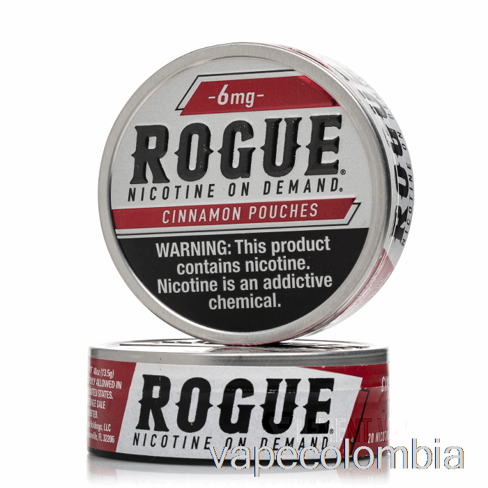 Vape Kit Completo Rogue Bolsas De Nicotina - Canela 3 Mg (paquete De 5)